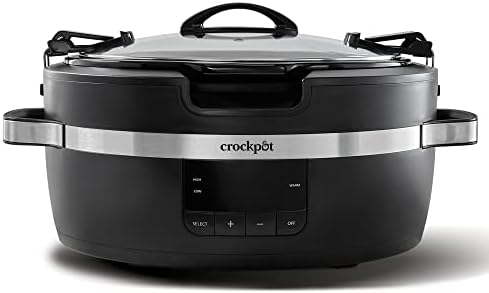 Thermoshield 6 Quart Slow Cooker with Carry Handles - Curated Catalog I9