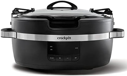 Thermoshield 6 Quart Slow Cooker with Carry Handles - Curated Catalog I9