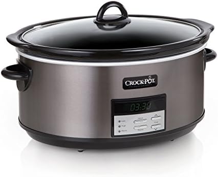 8 Quart Programmable Slow Cooker with Auto Warm - Curated Catalog U7