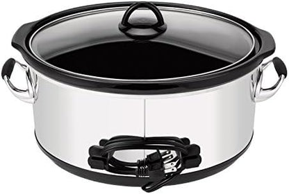 7 Quart Programmable Slow Cooker – Polished Platinum - Curated Catalog A1