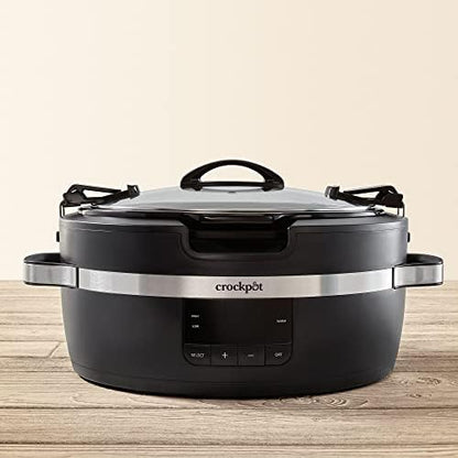 Thermoshield 6 Quart Slow Cooker with Carry Handles - Curated Catalog I9
