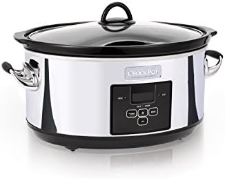 7 Quart Programmable Slow Cooker – Polished Platinum - Curated Catalog A1