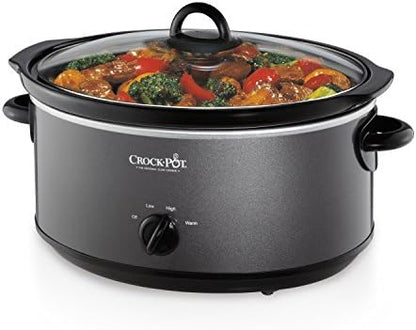 7 Quart Slow Cooker – Charcoal - Curated Catalog S0