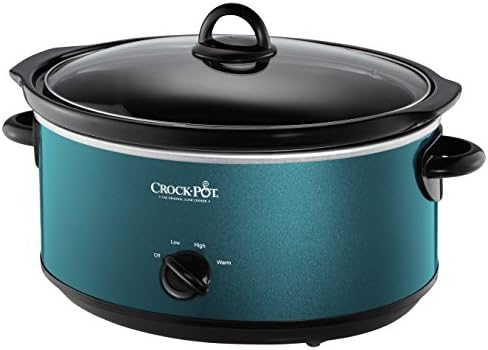 7 Quart Manual Slow Cooker – Turquoise - Curated Catalog X0
