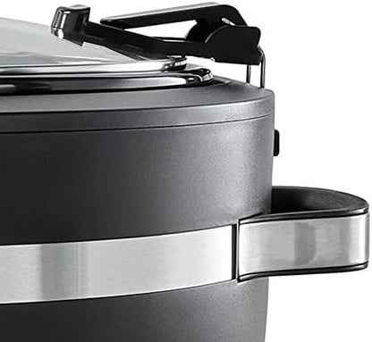 Thermoshield 6 Quart Slow Cooker with Carry Handles - Curated Catalog I9