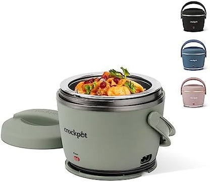 Portable Electric Lunch Box Food Warmer – Green - Curated Catalog D6