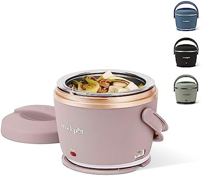 Electric Lunch Box Food Warmer 20oz – Blush Pink - Curated Catalog L8