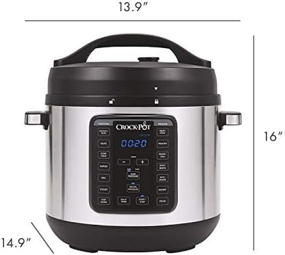 8 Quart Express Crock Multi-Use Pressure Cooker - Curated Catalog M7