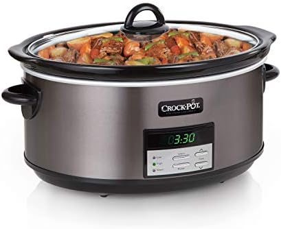 8 Quart Programmable Slow Cooker with Auto Warm - Curated Catalog U7