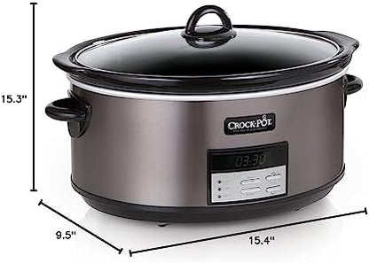 8 Quart Programmable Slow Cooker with Auto Warm - Curated Catalog U7