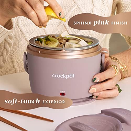 Electric Lunch Box Food Warmer 20oz – Blush Pink - Curated Catalog L8