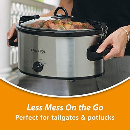 Cook & Carry 6 Quart Portable Slow Cooker - Curated Catalog Y1
