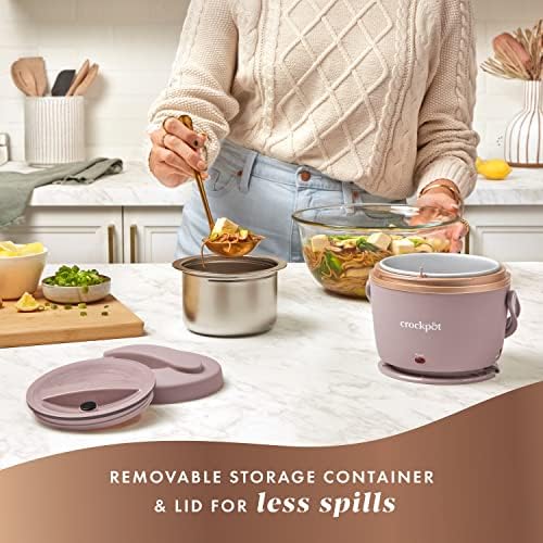 Electric Lunch Box Food Warmer 20oz – Blush Pink - Curated Catalog L8