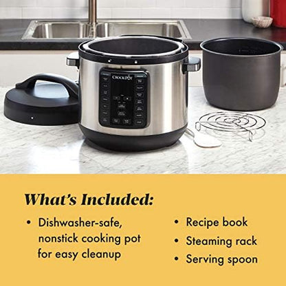 8 Quart Express Crock Multi-Use Pressure Cooker - Curated Catalog M7
