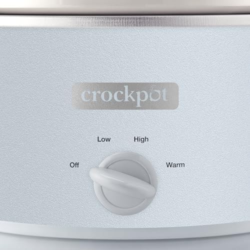 4.5 Quart Manual Slow Cooker – Macaroon Blue - Curated Catalog T3