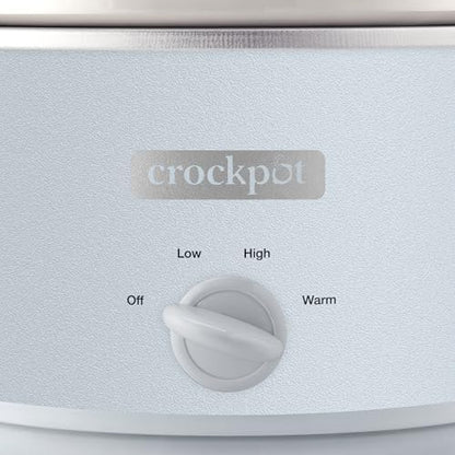 4.5 Quart Manual Slow Cooker – Macaroon Blue - Curated Catalog T3