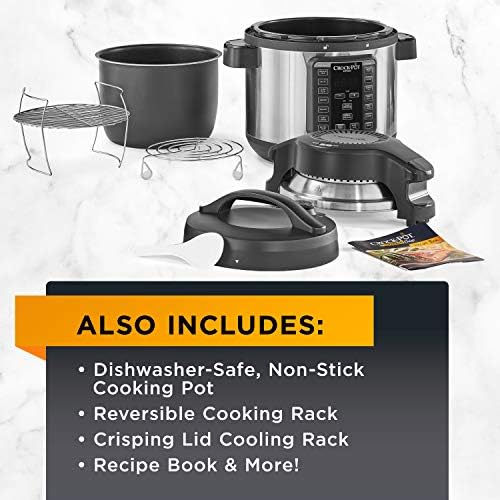 Express Crisp 8 Quart 10-in-1 Pressure Cooker - Curated Catalog U1