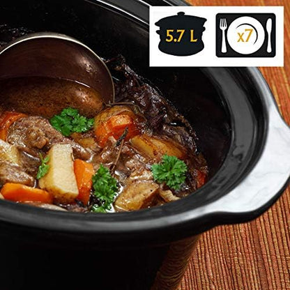 Cook & Carry 6 Quart Portable Slow Cooker - Curated Catalog Y1