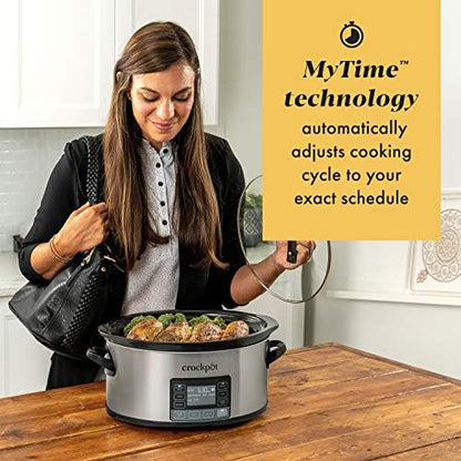 MyTime 6 Quart Programmable Slow Cooker - Curated Catalog S4