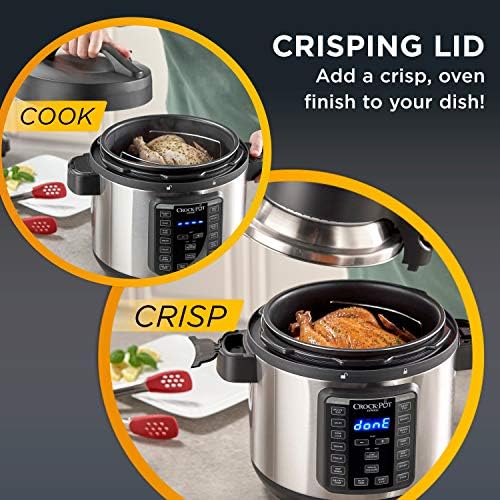 Express Crisp 8 Quart 10-in-1 Pressure Cooker - Curated Catalog U1