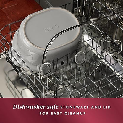7 Quart Programmable Cook & Carry Slow Cooker - Curated Catalog N7