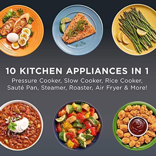 Express Crisp 8 Quart 10-in-1 Pressure Cooker - Curated Catalog U1