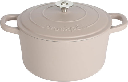 3 Quart Enameled Cast Iron Dutch Oven – Aqua - Curated Catalog K6