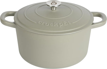3 Quart Enameled Cast Iron Dutch Oven – Aqua - Curated Catalog E8