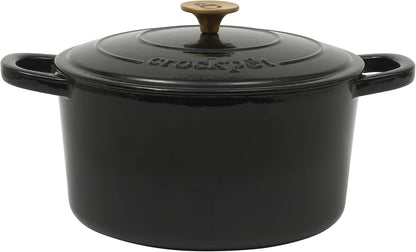3 Quart Enameled Cast Iron Dutch Oven – Aqua - Curated Catalog K6