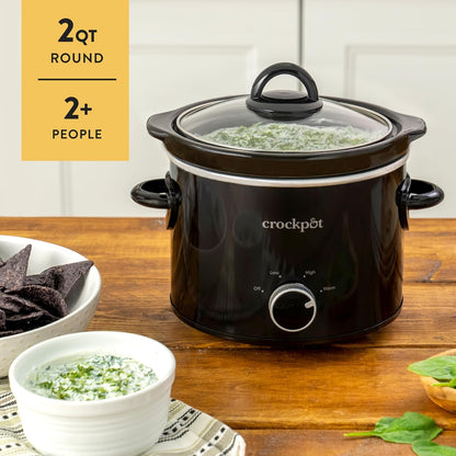 2 Quart Mini Slow Cooker – Classic Compact Cooker - Curated Catalog K5