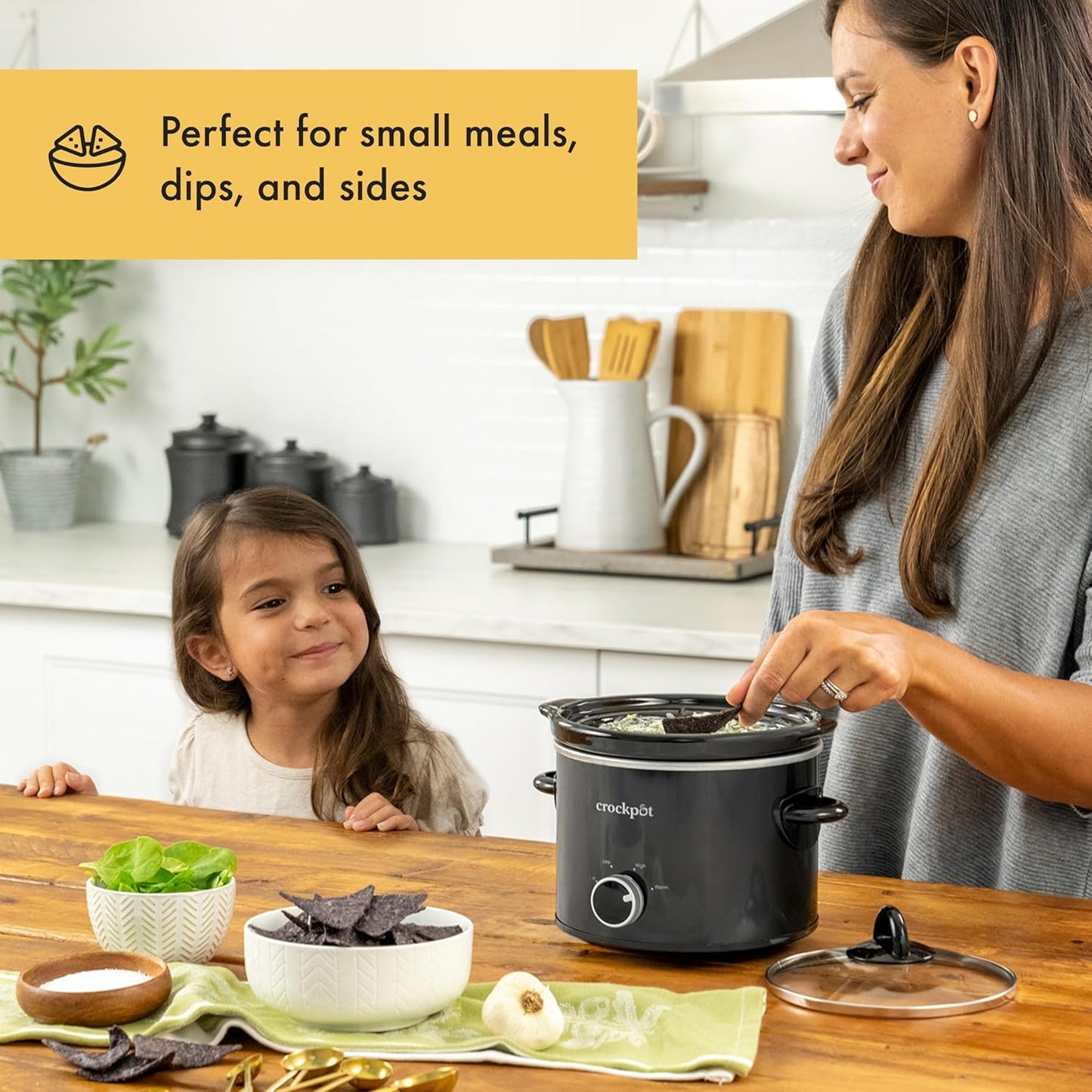 2 Quart Mini Slow Cooker – Classic Compact Cooker - Curated Catalog V6